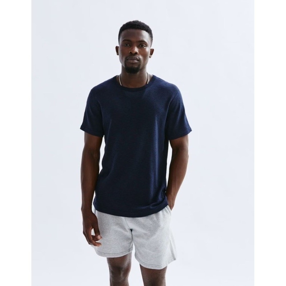 Reigning Champ Slub T-Shirt In Blue 2XL